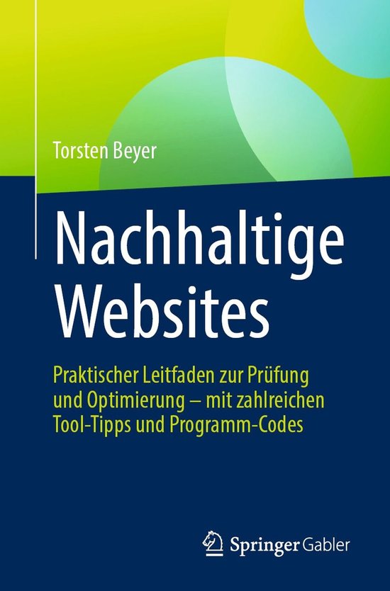 Nachhaltige Websites - cover