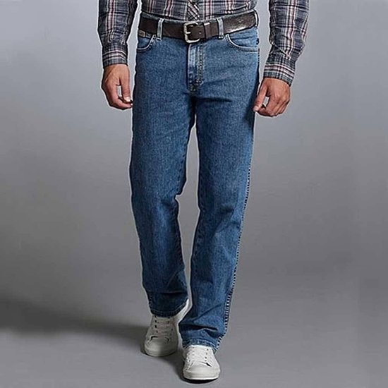 Wrangler Texas Stonewash Jeans Heren Size : 36/30