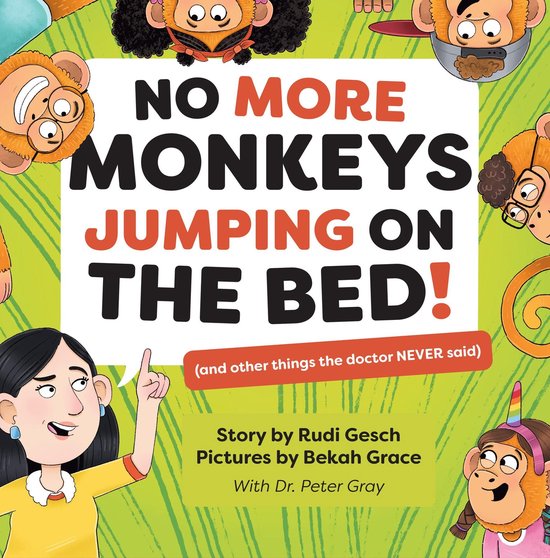 No More Monkeys Jumping On The Bed! - cover