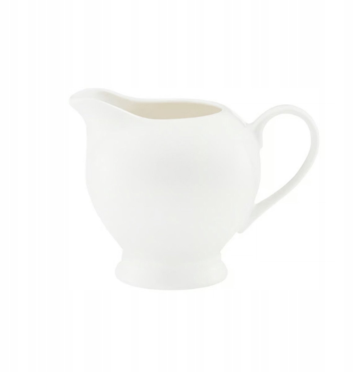 Aura Wit Melkkannetje Porselein 300 ml - Elegant & Stijlvol