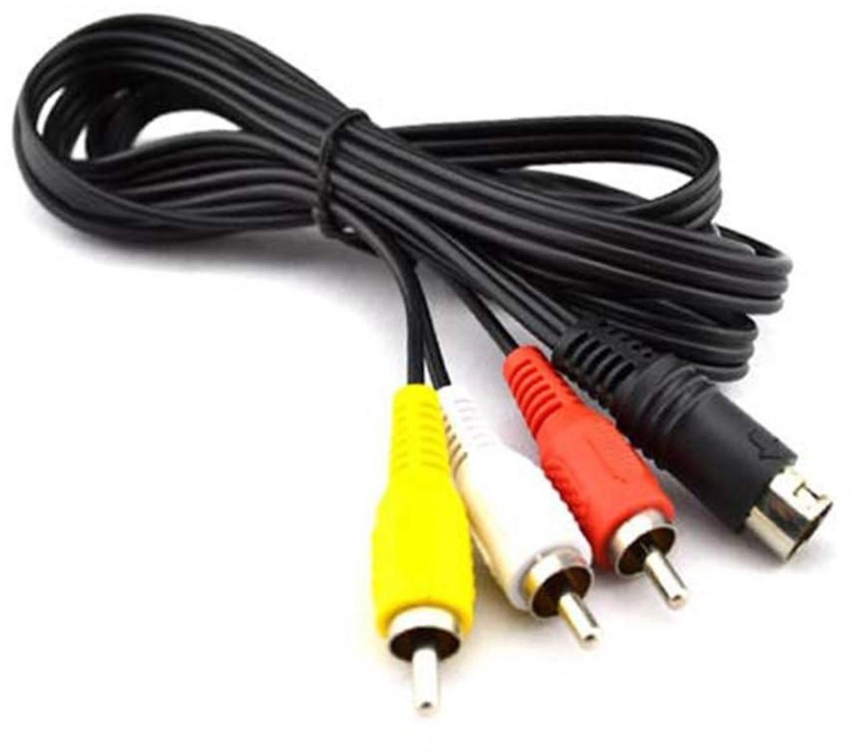 Audio-videokabel 1,8 meter lang voor Genesis Mega Drive 2 en 3 - Hoge kwaliteit, 9-polig
