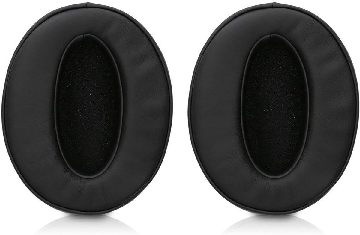 Oorkussens voor draadloze hoofdtelefoon - zwart, vervangende oorkussens met extra comfort.