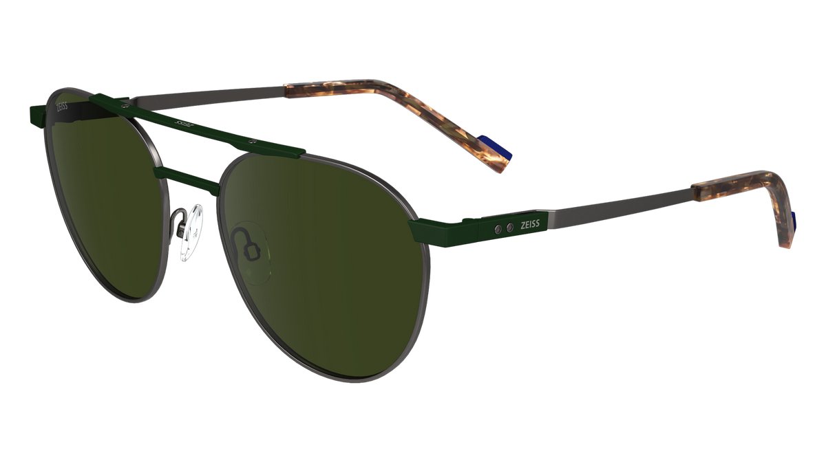 ZEISS ZS23137S 303 SATIN GREEN 53/19/145 MALE Zonnebrillen