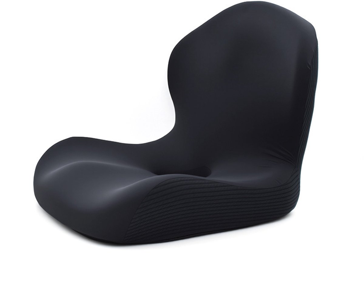 GOODEVN Ergonomisch Rug- en Hoofdkussen - **Eén Geheel Ontwerp** voor Optimale Ondersteuning - Lendensteun & Nekondersteuning voor Auto, Bed en Bureau