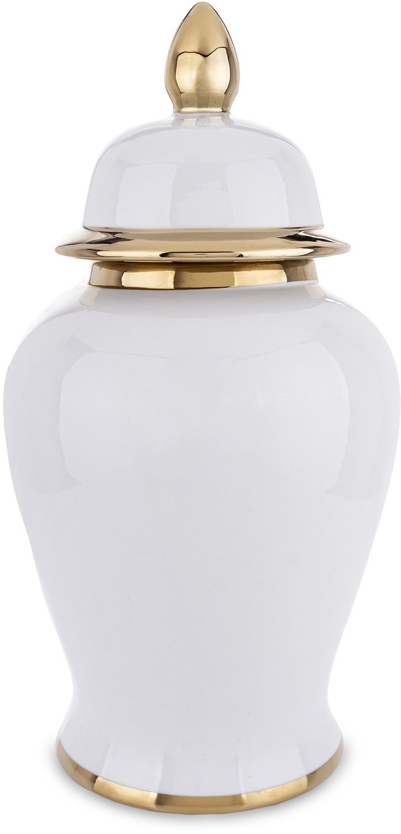 Grote Keramische Amfora Vaas Decoratief 46x23cm