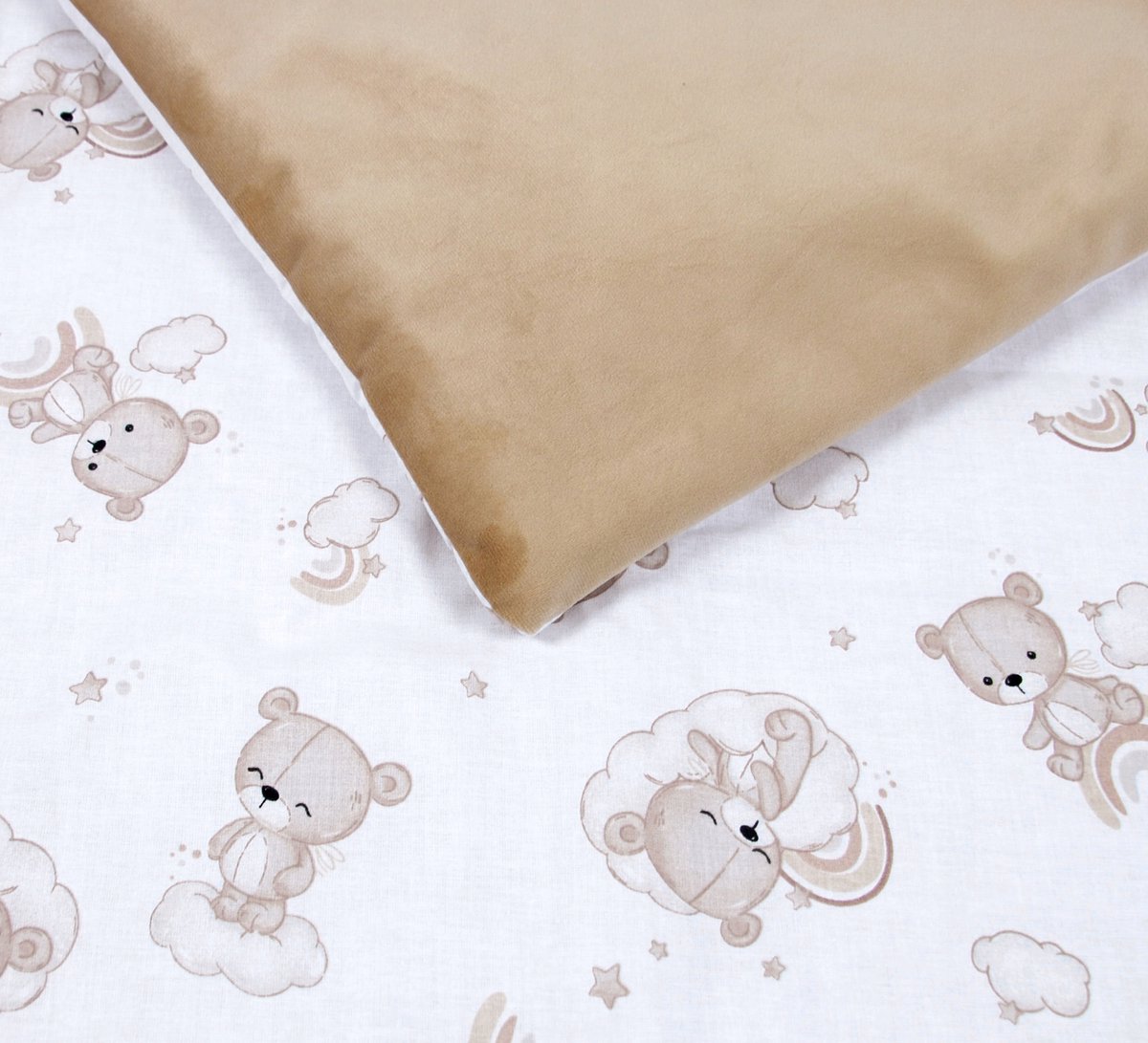 BabyLux Velvet Katoenen Baby Deken 100x75cm - Zacht & Warm