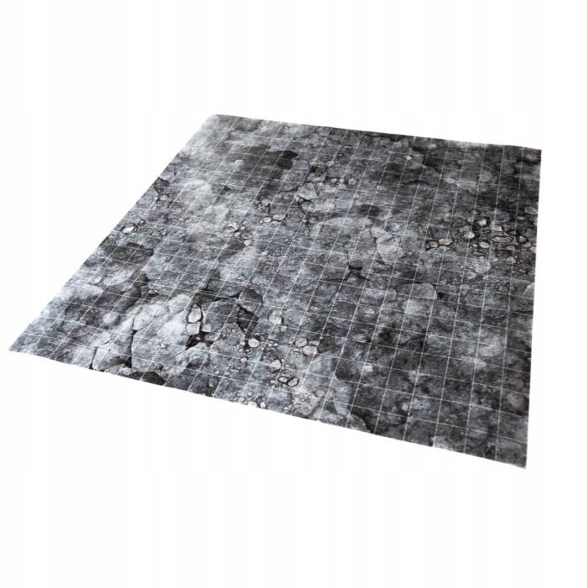 Zwartbare Speelmat 50x50cm met Raster - Ideaal voor RPG's