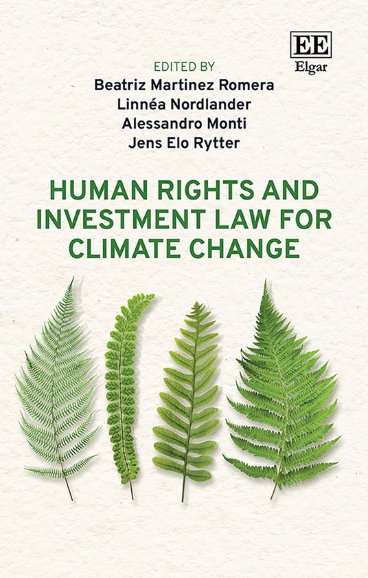 Human Rights and Investment Law for Climate Change - cover