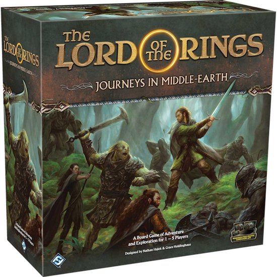 Lord of the Rings Journeys in Middle Earth - Bordspel
