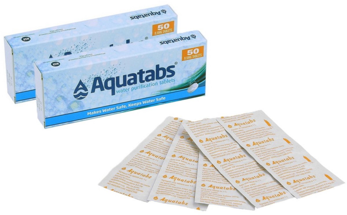 BCB water zuiveringstabletten - 100 stuks - preppen - noodpakket - survival