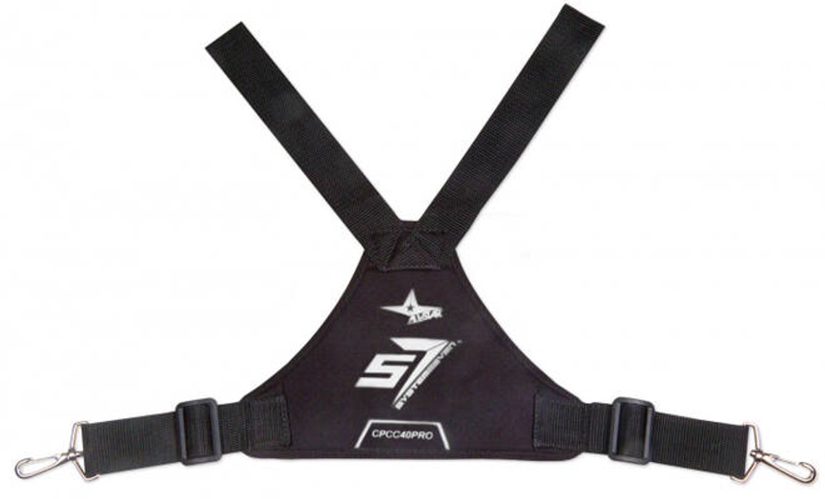 All Star CPHPRO-YX Axis Delta-Flex TM Harness Kleur Black voor Sport Honkbal/Softball