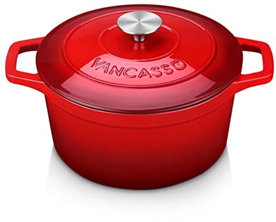 Braadpan Gietijzer, 24cm zwart kopen