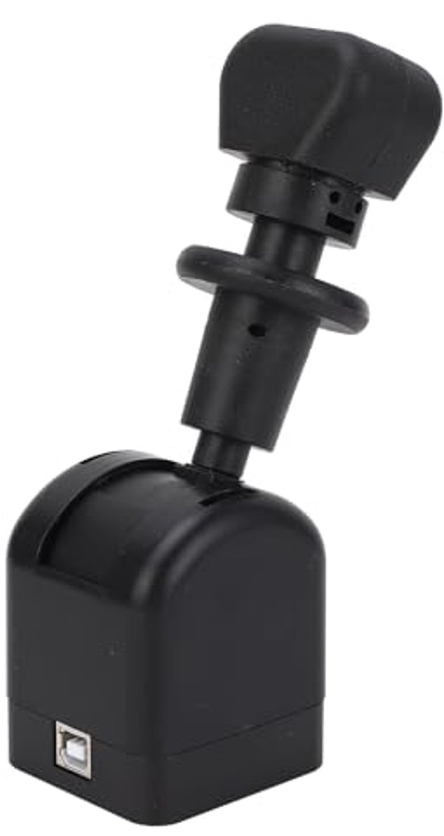 USB Handrem voor Gaming PC - Intuïtieve Parkeerrem met Vergrote Knop
