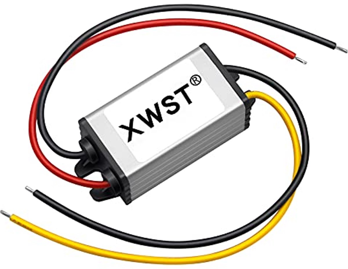 DC 12V naar 9V Spanningsregelaar - Step Down Converter 5A 45W Waterdicht
