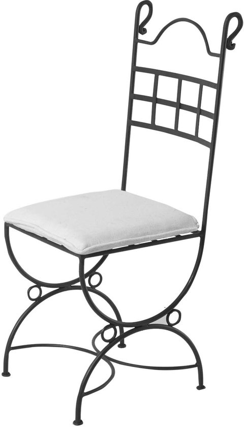 Chaise en fer forgé Nabil