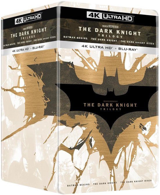 The Dark Knight Trilogy (4K Ultra HD Blu-ray) (Limited Edition) (Steelbook)