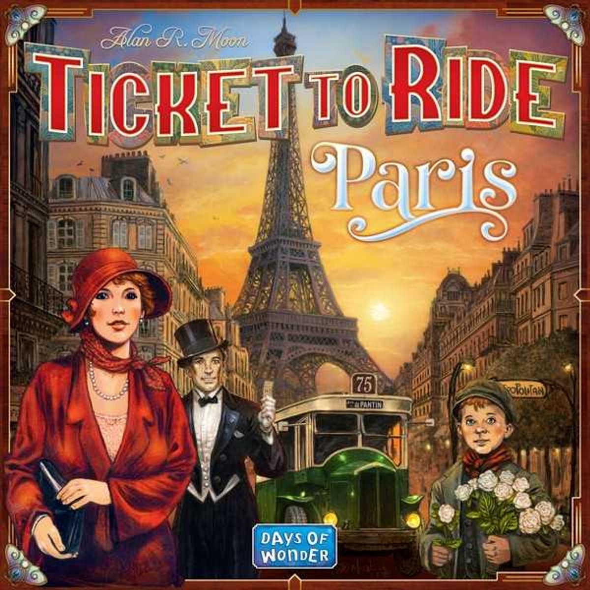 Days of Wonder - Ticket to Ride Paris - Stedeneditie - Engelstalig Bordspel