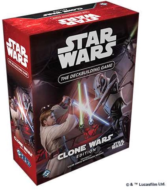 Fantasy Flight Games Star Wars: The Deckbuilding Game Clone Wars - Kaartspel