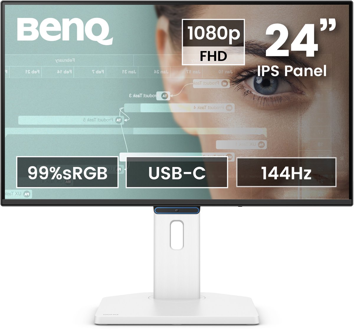 BenQ Full HD 24 inch EyeCare Monitor GW2490TC - Beeldscherm - BenQ - €139,00