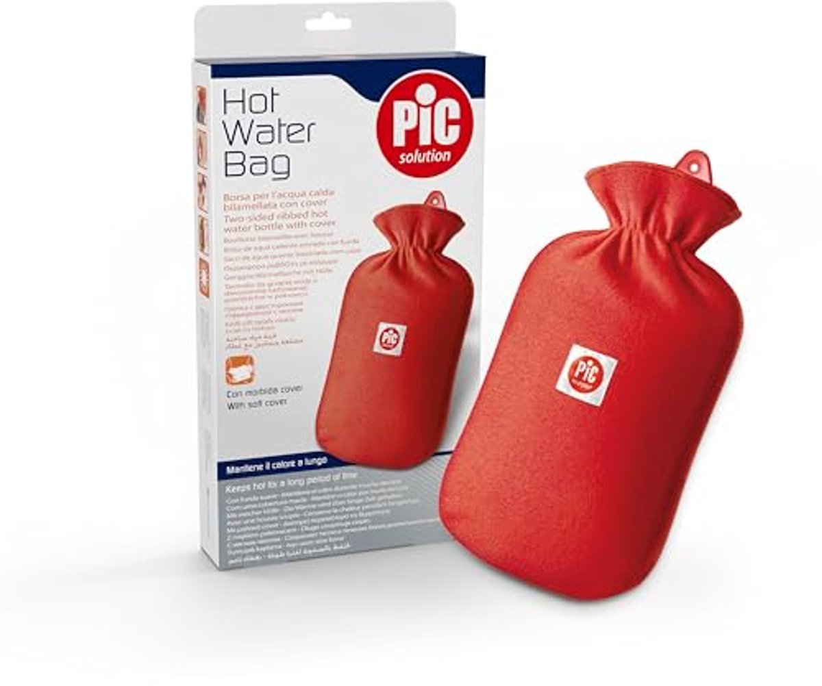 Warmwaterkruik met beschermhoes voor ultieme warmtebehandeling