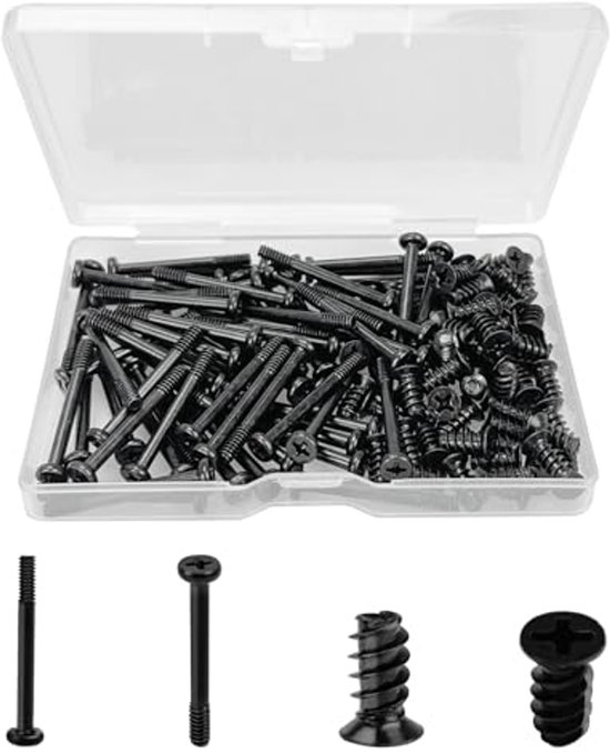 Swpeet 450 Stuks Computerschroeven, Moederbord, Standoffs, Assortment Kit, PC-Computerschroeven, Kit Voor Moederbord, Harde Schijf, PC-Ventilator, Voeding