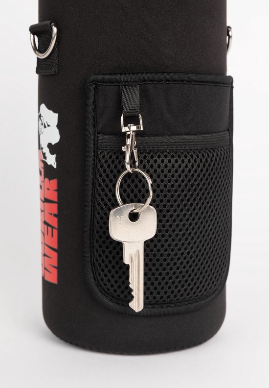 Gorilla Wear Waterfles met Sleeve - Zwart - 2 L — afbeelding 4