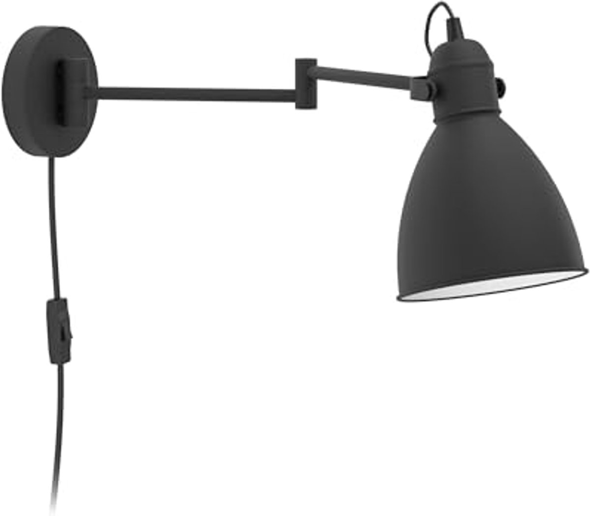 Vintage Industriële Wandlamp - Metalen Wandverlichting voor Binnen