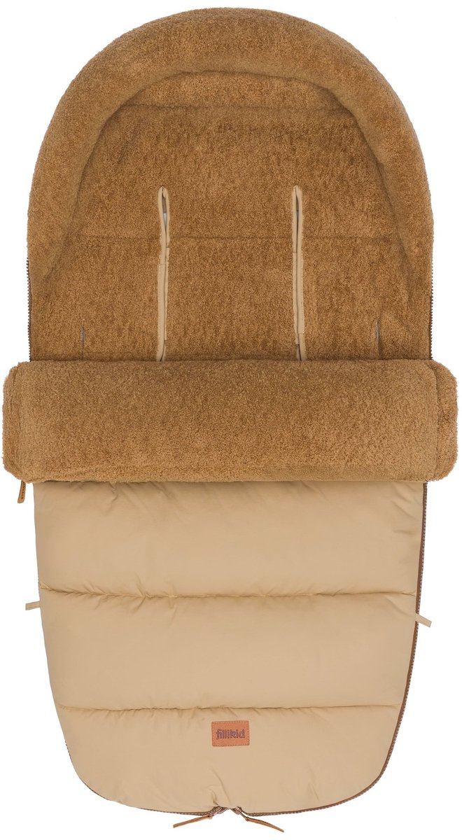 Winter voetenzak kinderwagen en buggy Teddy - Thermo - Waterafstotend - Ritssluiting - Nature - Fillikid