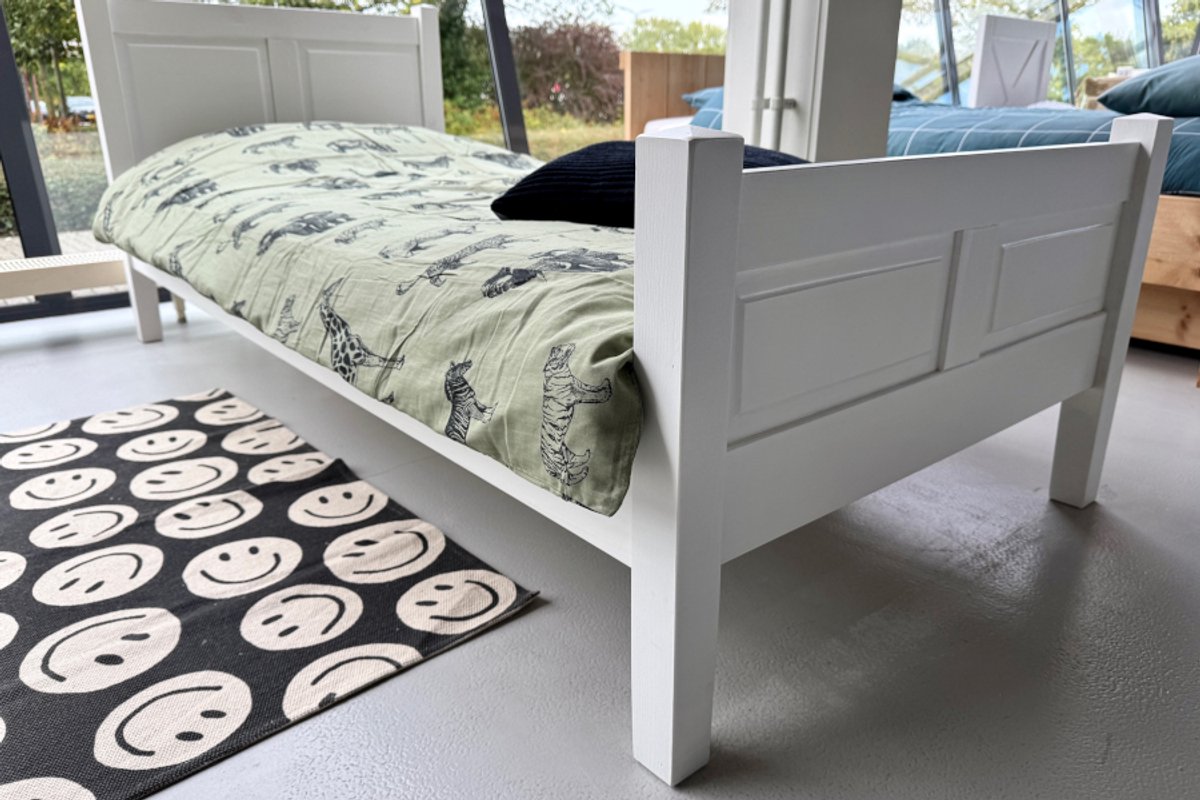 Rockwood® Tienerbed Alex Wit inclusief montage met lattenbodem
