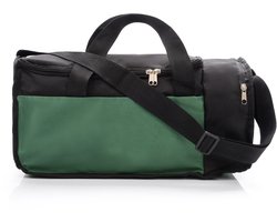 Meteor Nepr - Fitness tas - Sportuitrusting - Ideaal voor sport en training - Zwart / Groen