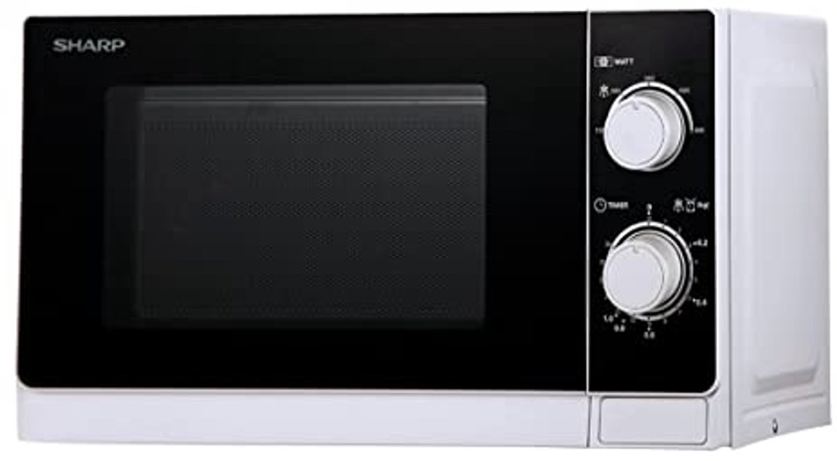 Compacte Magnetron 800 W met Mechanische Bediening en 20 l Gaarruimte