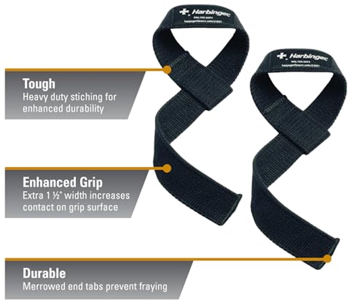 Katoenen Lifting Straps - Stevige Grip en Ondersteuning voor Gewichtheffen
