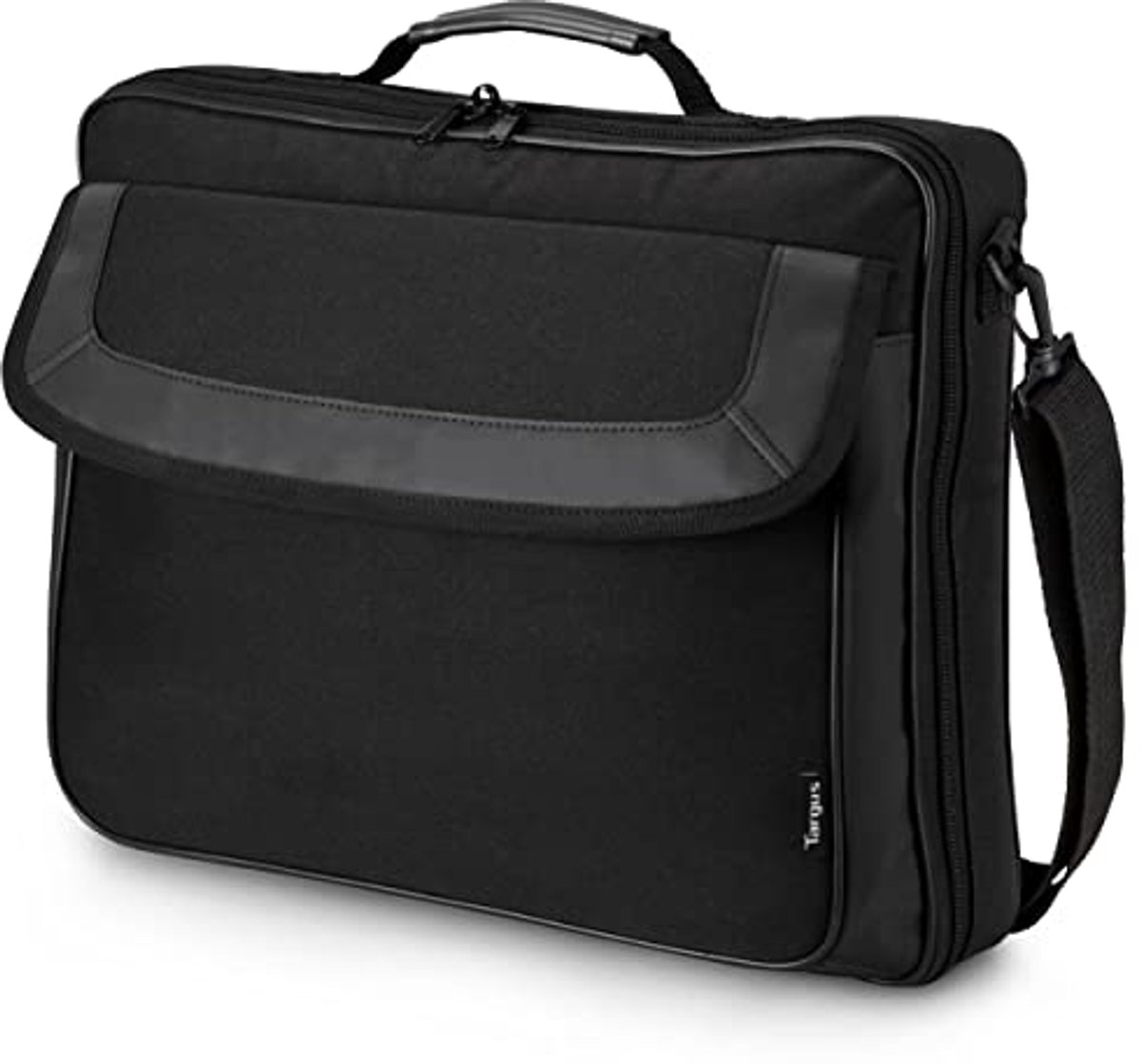 Elegante zakelijke laptoptas met gevoerd notebookvak en aparte vakken