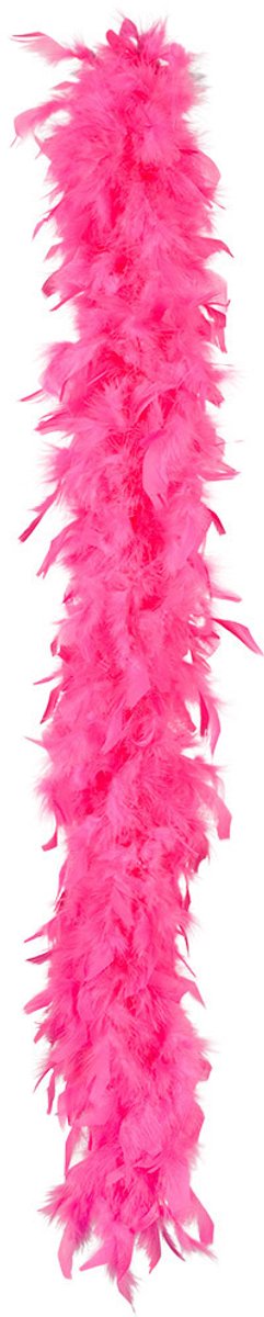 Boland Kerst boa - veren - roze - 180 cm - 50 gram - kerstboomversiering - kerstslinger - kerstboa