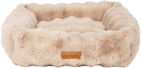 Scruffs - Alpine Box Bed - Lit pour Chien - Taupe - M