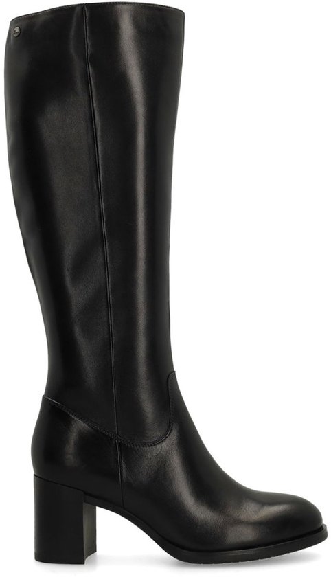 Bottines Evaluna Taille 38 – Cuir Noir – Comme Neuves, Très Peu Portées