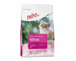 6x Prins VitalCare Kitten Kattenvoer 400 gr