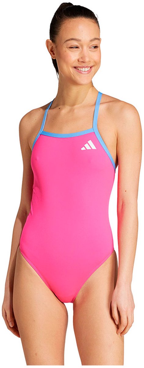 Adidas Thin Straps V-back Zwemkleding Vrouw Roze