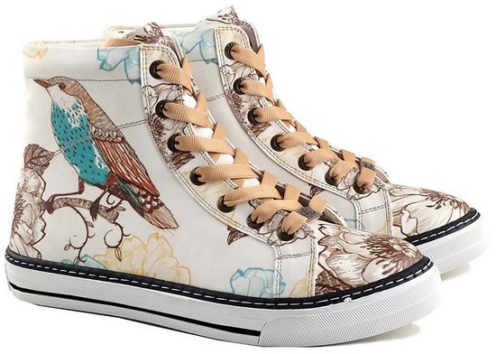 Baskets pour femmes pour femme Goby Bluebird - Cuir vegan Handgemaakt - Taille 40