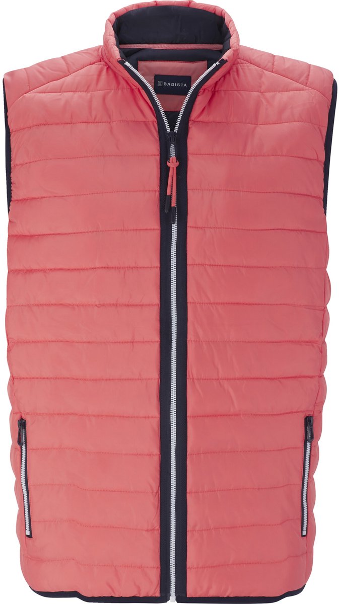Babista herren Bodywarmer - 54 - lichtrood - Plus Size