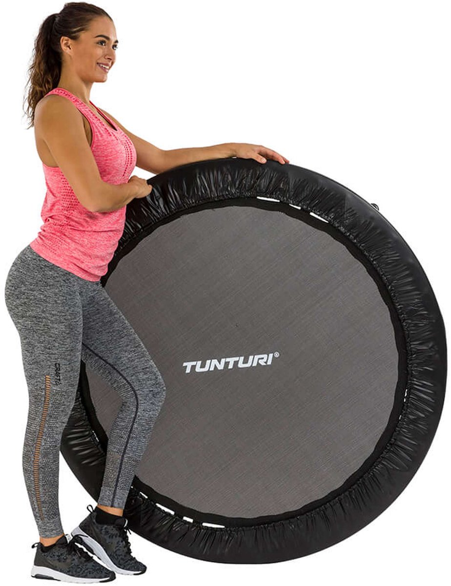 Tunturi Funhop Fitness trampoline - 125 cm - incl. gratis fitness app — afbeelding 7