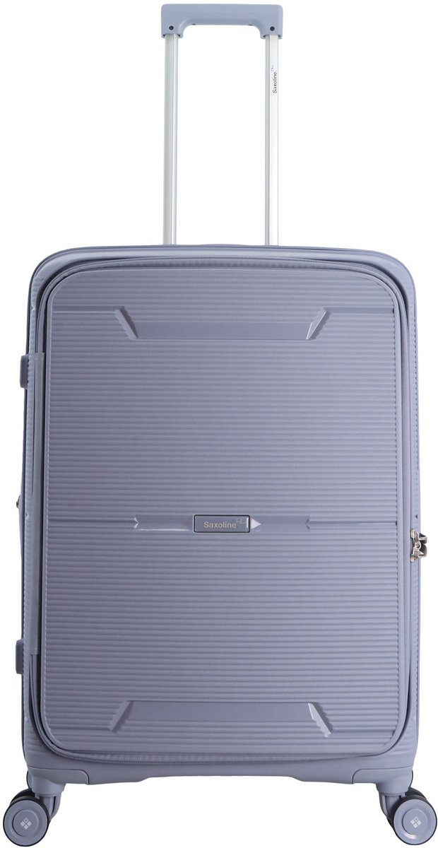 Saxoline Blue Boho Harde koffer / Trolley / Reiskoffer - (Medium) - Lila - lila / Medium