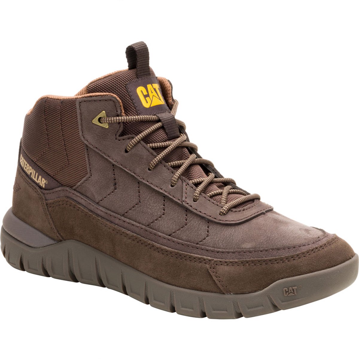 CAT Lifestyle Versage Mid | Donkerbruin - FW Casual Shoes - Maat 41 - Brown