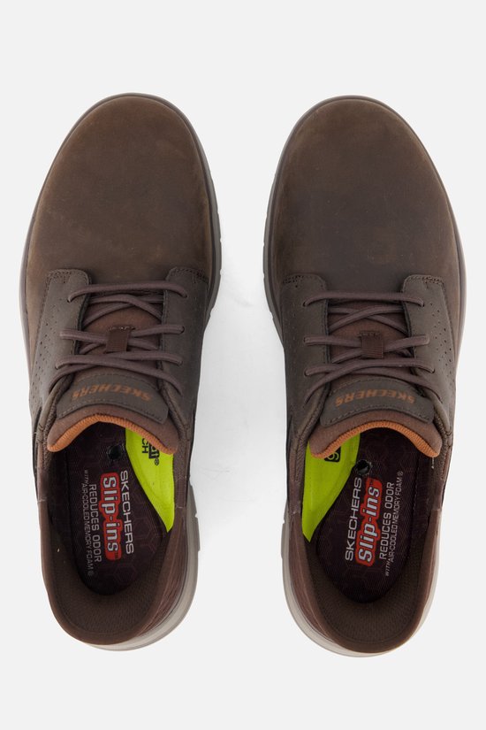 Skechers Slip-Ins : Orell-Yates, Homme, Marron, Baskets pour femmes, pointure : 45