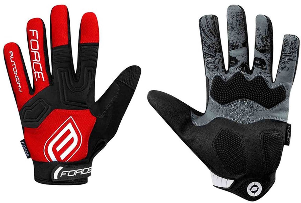 Force Autonomy Handschoenen Rood,Zwart S Man
