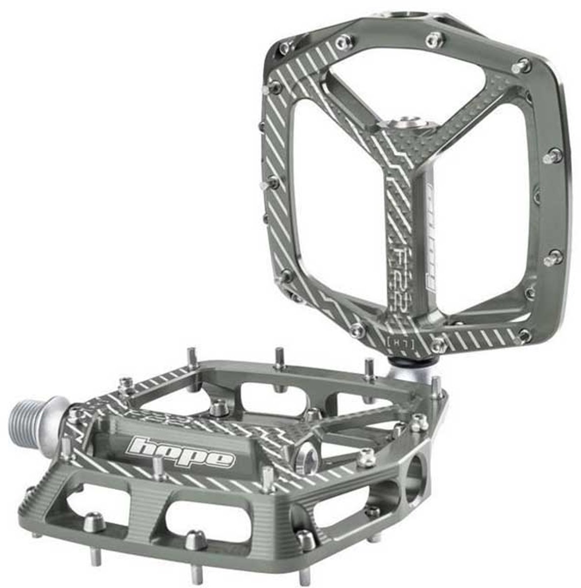 Hope F22 Pedalen Zilver