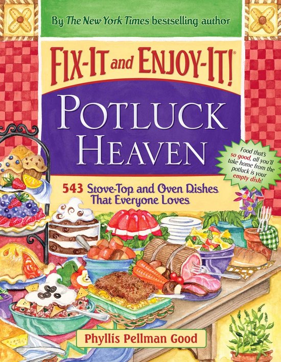 Fix-It and Enjoy-It Potluck Heaven - cover