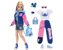 Disney ily 4EVER 29cm Stitch-geïnspireerde modepop met collegejasje