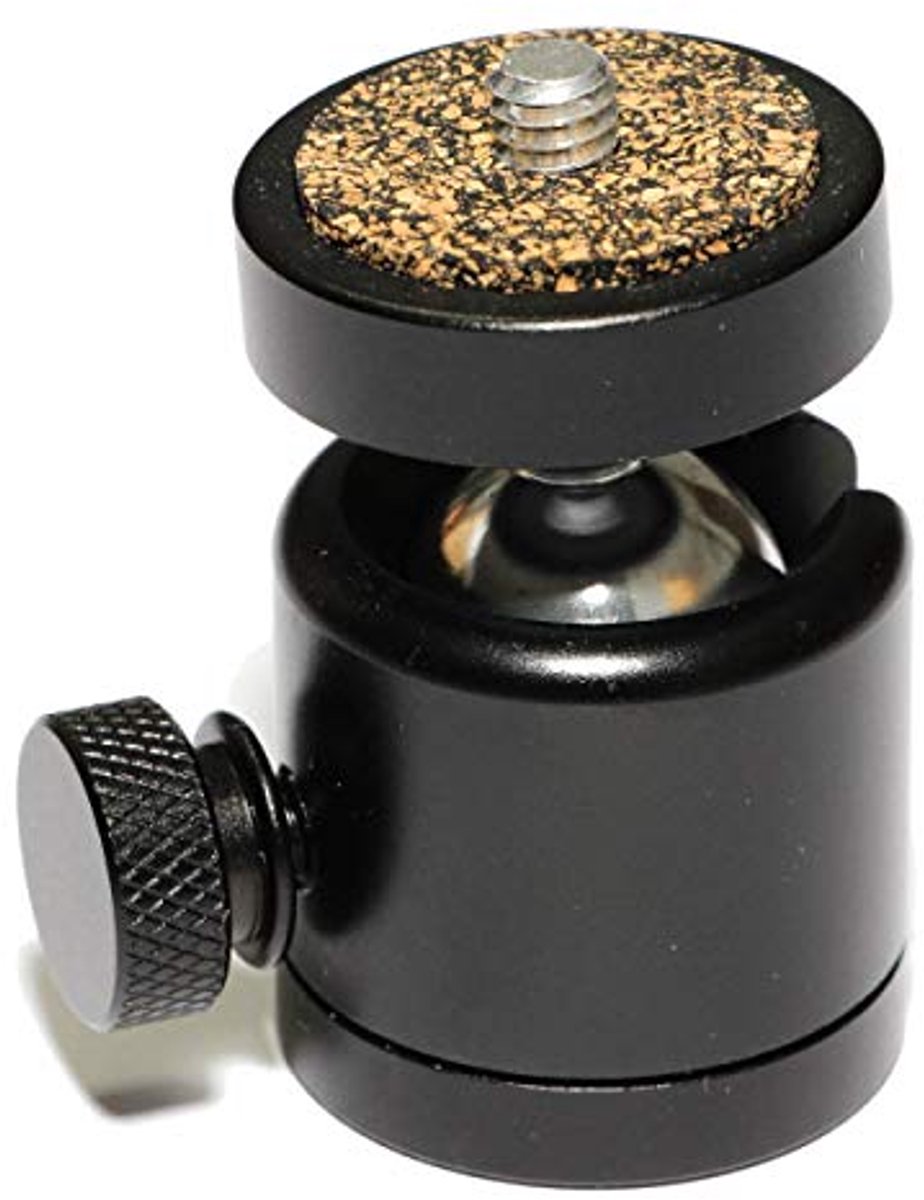 Mini Kogelkop Kogelgewricht 1/4" - Metalen Statiefkop voor Camera