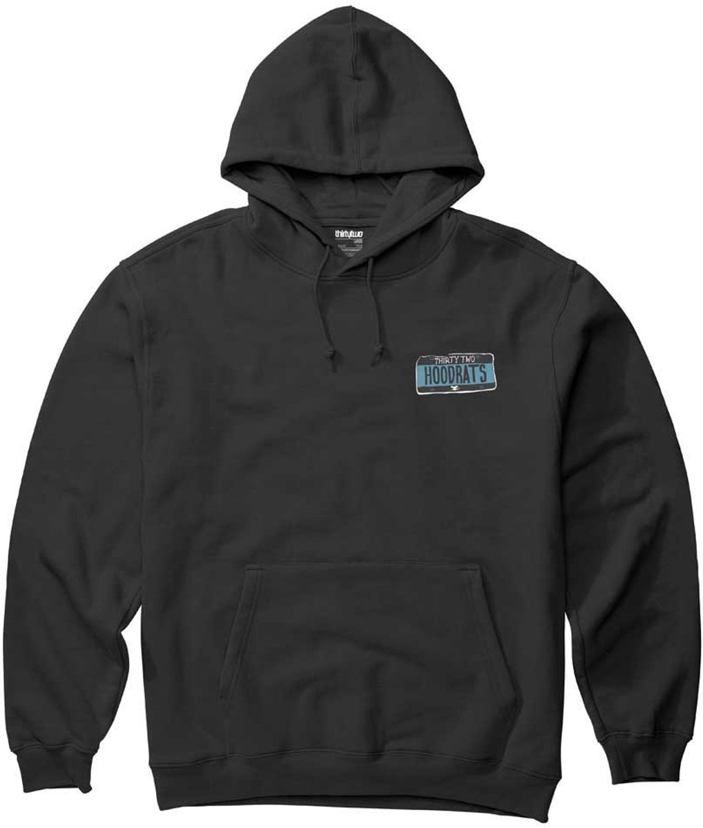 Thirtytwo Hood Rats Hoodie Man Zwart